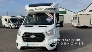 CHAUSSON 648 TITANIUM PREMIUM Low Profile Motorhome on a ford chassis.