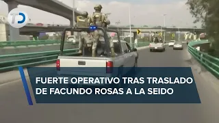 Trasladan a Facundo Rosas a la Seido en CdMx tras orden de aprehensión de FGR