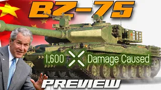 BZ-75 China TD Tier X World of Tanks