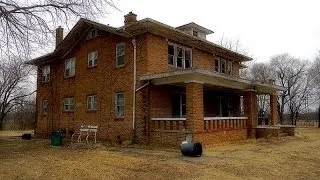 The abandoned mansion, Fairfax Oklahoma