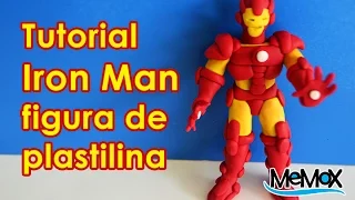 Como hacer a Iron Man de plastilina /Tutorial/Clay Plasticine