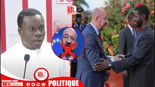 Pa Assane décortique le discours de Diomaye devant Charles Michel PR U.E "xamouma won dég na anglais