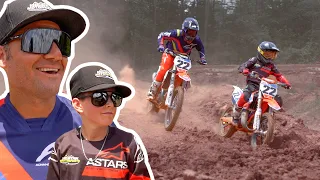 Chad Reed & Tate Reed Father & Son Ride Day!