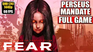 FEAR Perseus Mandate Gameplay Walkthrough [Full Game - All Cutscenes Longplay] No Commentary [PC]