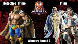 IronMANE: Tekken Weekly #21 (Winners R2) - Detective Prime Vs Pling