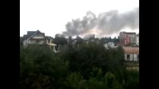 Донецк после обстрела 28 августа 2014
