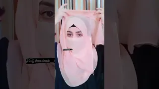 Niqab Tutorial 💞 #viral #viralshorts #shorts #shortsvideo #hijab