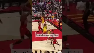 NBA Highlight - Scottie Barnes Strong Finish 🏀 #shorts