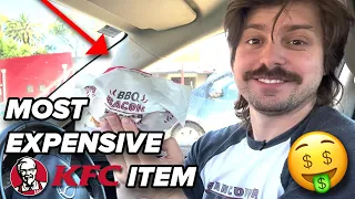 Trying The Most Expensive Fast Foods: Drive-Thru Challenge