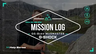 GG-B100 Mudmaster - How to use the Mission Log