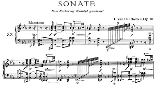 L. Beethoven - sonata no. 32 in C minor