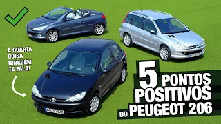 5 motivos para comprar um Peugeot 206, o quarto motivo ninguém te conta