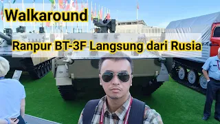 Walkaround - Lihat Ranpur Amfibi BT-3F Langsung dari Army 2022 di Rusia