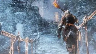 Dark Souls 3: Ashes of Ariandel - How to Defeat Gravetender Greatwolf - IGN Plays Live