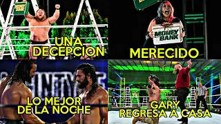 MONEY IN THE BANK 2020 RESUMEN (ANALISIS)