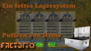 Factorio Tutorial - Großmengen Lagersystem Guide deutsch - angewandtes Logik Konzept