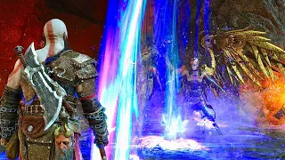 Low Level Overpowered Kratos vs Gna God of War Ragnarok No Damage (GMGOW)