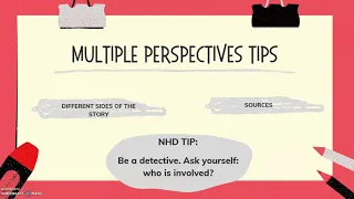 NHD Quick Tip: Why Include Multiple Perspectives?