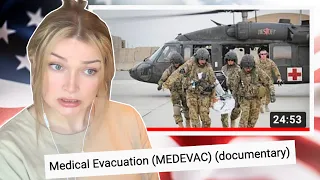 New Zealand Girl Reacts to the Incredible USA MEDEVAC Team | Medical Evacuation Team