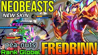 Neobeasts Fredrinn New Skin Gameplay - Top Global Fredrinn by pea-nuts - Mobile Legends