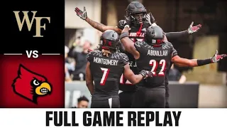 Wake Forest vs. Louisville Full Game | 2022 ACC Football