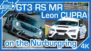 One of my fastest Laps behind GT3 RS MR - Leon Cupra on NÜRBURGRING NORDSCHLEIFE - PURE FUN BTG 4K