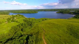 Береговая полоса озера Ужо в Псковской области ( Канал Лучшие Земли)