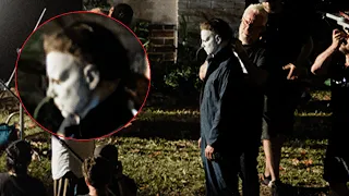 Original Shape / Myers Mask (1978 Flashback) on the HALLOWEEN KILLS (2021) Set