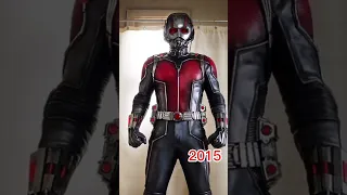 Evolution of Ant-Man #marvel #mcu #evolution #antman #mcushorts #movies