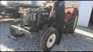 RARE OLD TRACTOR BREATHES NEW LIFE AFTER ENGINE REBUILD