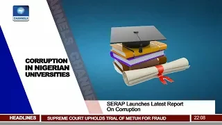 SERAP Launches Latest Report On Corruption Pt.2 |News@10| 09/02/18