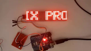 Control LED MATRIX MAX7219 With Arduino - Tutorial