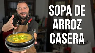 ¡¿Cómo hacer una auténtica sopa de arroz?! | Receta Fácil