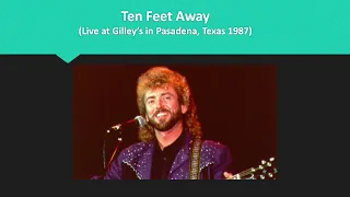 Keith Whitley - Ten Feet Away (Live at Gilley's 1987)