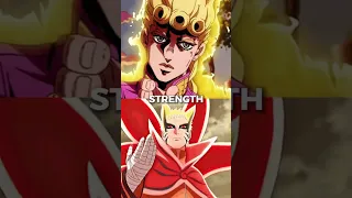 Giorno VS Naruto |ANIME BATTLE