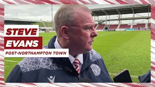 Steve Evans' reaction | Northampton Town 1-1 Stevenage