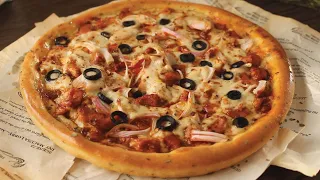 Pizza without Cheese Recipe 😍 By Chef Hafsa | Hafsas  Kitchen