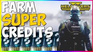 *SOLO* The FASTEST Way To Farm Super Credits In HELLDIVERS 2 | Make 2500 Credits Per Hour!