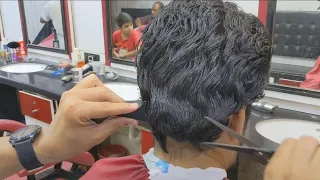 ASMR Scissors Only haircut #alrayaanhairstudio