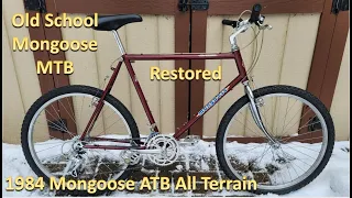 Old School Mongoose ATB All-Terrain Bike - 1984 Vintage mountain bike restoration ASMR