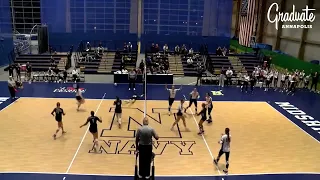 Highlights: Navy Volleyball vs. Loyola