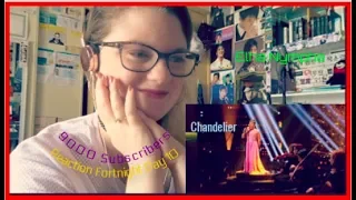 9000 Subscribers Reaction Fortnight Day 10: Elha Nympha: Chandelier