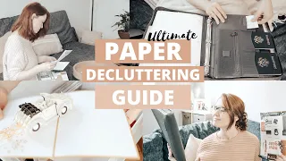 How to Declutter PAPERS For Good