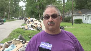 Claudette floods Slidell homes making a major mess