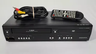 Ebay Listing - ** SOLD ** Magnavox VCR Recorder / DVD Player Combo DV220MW9