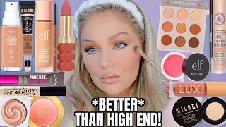 Full Face of DRUGSTORE Makeup That's *BETTER* Than HIGH END 😍 Best Drugstore Makeup | Kelly Strack