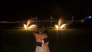 Свадебный фейерверк на Крестовском острове | Сентябрь 2021