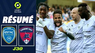 ESTAC TROYES - CLERMONT FOOT (0 - 2) - Résumé - (ESTAC - CF63) / 2022-2023