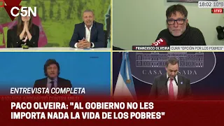 “PACO” OLVEIRA criticó a las POLÍTICAS del GOBIERNO: “No les importa nada.."