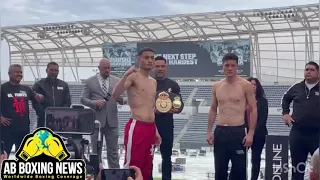 FACE OFF - Hector Tanajara Jr VS William Zepeda